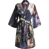 Elastan/Lycra/Spandex Morgonrockar & Badrockar Essenza Fleur Kimono Mörkblå