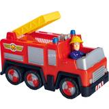 Simba Utryckningsfordon Simba Fireman Sam Jupiter with Sam Figure, Toy Vehicle (red/yellow)