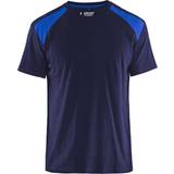 Bomberjackor - Jersey Kläder Blåkläder 3379 T-shirt - Navy Blue/Grain Blue