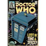 Close Up Doctor Who Tardis Comic Maxi Poster