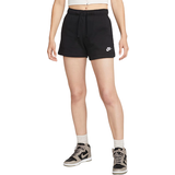 Nike Women's Sportswear Club Fleece Mid-Rise Shorts - Black/White