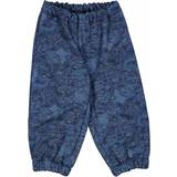 12-18M Softshellbyxor Barnkläder Wheat Baby Softshell Pants Luca - Navy Linoleum