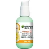 Krämer - Återfuktande Serum & Ansiktsoljor Garnier Skin Active Vitamin C Brightening Serum Cream SPF25 50ml