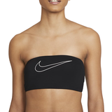 Nike Women Bandeau Bikini Top - Black/White