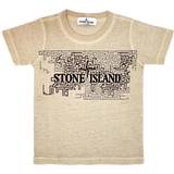 Stone island junior Barnkläder Stone Island Junior T-shirt Print - Beige