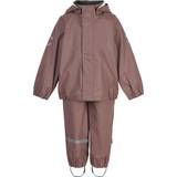 Mikk-Line Barnkläder Mikk-Line Rainwear Jacket And Pants - Burlwood (33144)