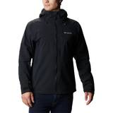 Herr - Shell Jackets - Svarta Jackor Columbia Men's Omni-Tech Ampli-Dry Rain Shell Jacket - Black