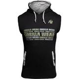 Gorilla Wear Melbourne S/L Hooded T-shirt - Black