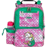 Rosa Skolväskor Jeva Seahorse Unicorn Backpack - Pink