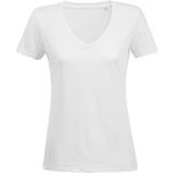 Sols Motion V Neck T-shirt - White