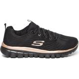 Sneakers Skechers Graceful Get Connected W - Black/Rose Gold