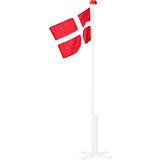 Polyester - Vita Flaggstänger Langkilde & Søn Flagstang med Dannebrogsflag 1.8m