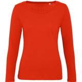 B&C Collection Dam Kläder B&C Collection Women's Inspire Long Sleeve T-shirt - Fire Red