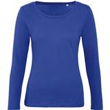 B&C Collection Dam T-shirts B&C Collection Women's Inspire Long Sleeve T-shirt - Cobalt Blue