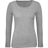 B&C Collection Dam T-shirts B&C Collection Women's Inspire Long Sleeve T-shirt - Sport Grey