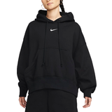 26 Tröjor Nike Sportswear Phoenix Fleece Over-Oversized Pullover Hoodie Women's - Black/Sail