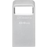 Kingston 64 GB Minneskort & USB-minnen Kingston USB 3.2 Gen 1 DataTraveler Micro 64GB