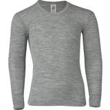 Silke Underställ Barnkläder ENGEL Natur Long Sleeved Shirt - Light Grey Melange (707810-091)