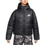4 - Dam Jackor Nike Sportswear Therma-FIT Repel Synthetic-Fill Hooded Jacket Women's - Black/White