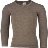 Silke Underställ Barnkläder ENGEL Natur Long Sleeved Shirt - Walnut (707810-75)