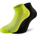Lenz Underkläder Lenz 3.0 Running Socks, black-yellow