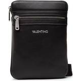 Väskor Valentino Bags Plain Logo Messenger Bag - Black