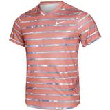 Nike Summer Victory Striped Crew T-shirt Men - Orange