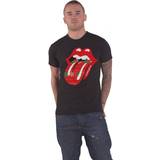 Rolling Stones Herr T-shirts Rolling Stones Christmas Tongue T-Shirt