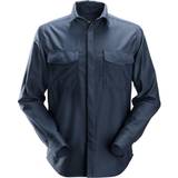 Snickers Workwear Mens Long Sleeve Shirt 8561 PW - Navy