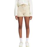 Esprit Women's mid waist linen short shorts, White