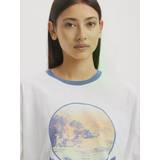 Batik - Dam T-shirts & Linnen Levi's Graphic Drapey T-Shirt white/sunset