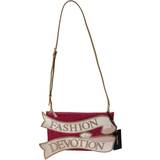 Dolce & Gabbana Röda Väskor Dolce & Gabbana Pink Glittered Fashion Devotion Sling CLEO Women's Purse