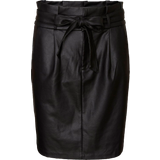 Vero Moda Kjol vmEva HR Paperbag Short Coated Skirt