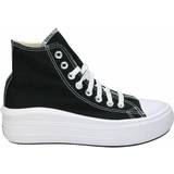 Converse Läder Sneakers Converse Chuck Taylor All Star Move - Black/White/Back Alley Brick