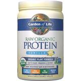 D-vitaminer - Ärtproteiner Proteinpulver Garden of Life Raw Organic Protein Vanilla 620g