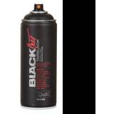 Svarta Sprayfärger Montana Cans Blackout Tarblack 400 ml