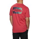 Rip Curl Röda Kläder Rip Curl "T-shirt med kortärm Herr Revival Inverted Lax (Storlek: M)
