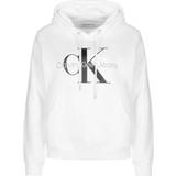 Calvin Klein Kläder Calvin Klein Monogram Hoodie - Bright White