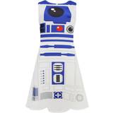 Dam - Utställda klänningar Star Wars Kvinnor/Damer R2-D2 Cosplay Skater Dress White/Blue