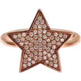 Nialaya Klackringar Smycken Nialaya Womens Clear CZ Star 925 Ring EU54 US7
