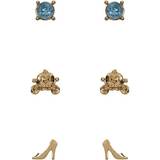 Disney Örhängen Disney Princess Cinderella Earrings Set - Gold/Blue