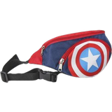 Röda Midjeväskor The Avengers Captain America Logo Belt Bag - Blue/Red