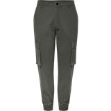 Dam - L31 Byxor Only Medium Waist Cargo Pants - Grey/Beluga