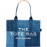 Väskor Marc Jacobs The Denim Tote Bag - Blue Denim