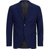 Viskos Byxor Jack & Jones 2 Piece Super Slim Fit Suit - Blue/Medieval Blue