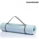 Nylon Yogautrustning InnovaGoods Non-Slip Yoga Mat with Position Lines & Training Instructions Asamat 182 x 60 x 0.5cm