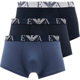 Emporio Armani Herr Kläder Emporio Armani Loungewear Trunks 3-pack