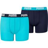 Underkläder Puma Boy's Basic Boxer 2 Pack - Bright Blue (935454)