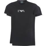 Armani Kläder Armani Short Sleeve T-shirt 2-pack - Black