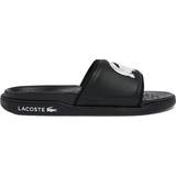 Lacoste Slides Lacoste Croco Dualiste Logo - Black/White